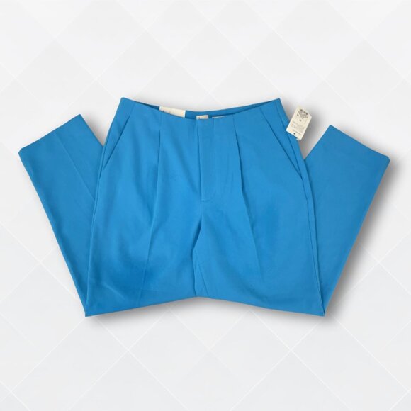 NWT - A New Day Blue Plaid Tapered Pants – Size 12 - WPT-100060 - Picture 2 of 4